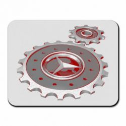 Коврик для мыши Mercedes logo механизм - PrintSalon
