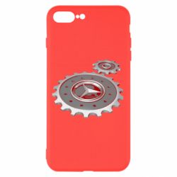 Чехол для iPhone 7 Plus Mercedes logo механизм - PrintSalon
