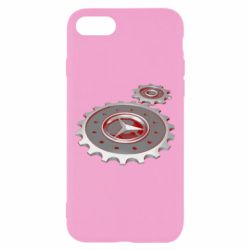 Чехол для iPhone 8 Mercedes logo механизм - PrintSalon