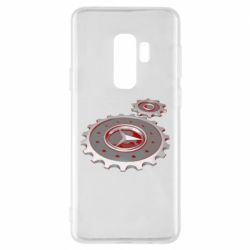 Чехол для Samsung S9+ Mercedes logo механизм - PrintSalon