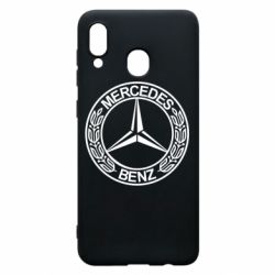 Чехол для Samsung A20 Mercedes Logo - PrintSalon