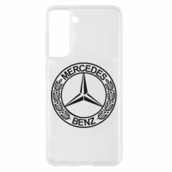 Чехол для Samsung S21 Mercedes Logo - PrintSalon