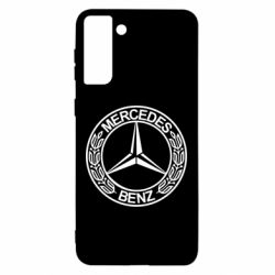 Чехол для Samsung S21 Ultra Mercedes Logo - PrintSalon