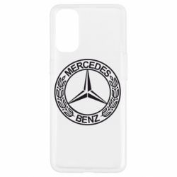 Чехол для Oppo Reno 4 Mercedes Logo - PrintSalon