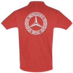 Мужское поло Mercedes Logo - PrintSalon