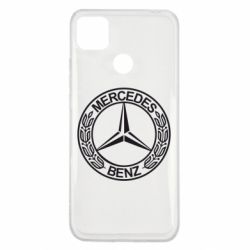 Чехол для Xiaomi Redmi 9c Mercedes Logo - PrintSalon