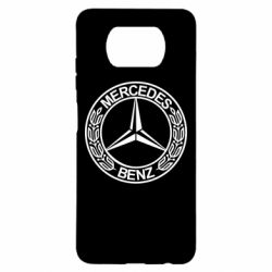 Чехол для Xiaomi Poco X3 Mercedes Logo - PrintSalon