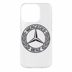Чехол для iPhone 14 Pro Mercedes Logo - PrintSalon