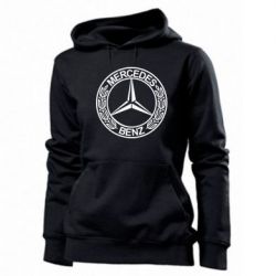 Женское худи Mercedes Logo - PrintSalon