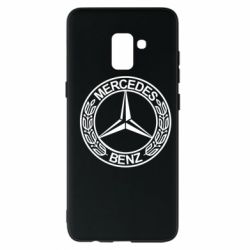 Чехол для Samsung A8+ 2018 Mercedes Logo - PrintSalon