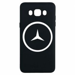 Чехол для Samsung J7 2016 Mercedes new logo - PrintSalon