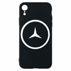 Чехол для iPhone XR Mercedes new logo - PrintSalon