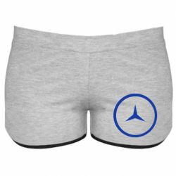 Женские шорты Mercedes new logo - PrintSalon