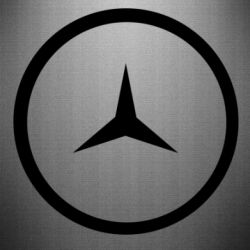 Наклейка Mercedes new logo - PrintSalon