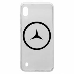 Чехол для Samsung A10 Mercedes new logo - PrintSalon