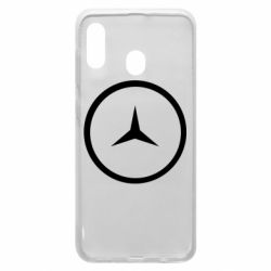 Чехол для Samsung A20 Mercedes new logo - PrintSalon