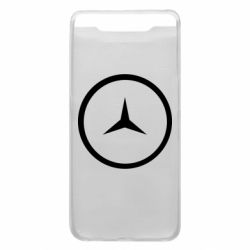 Чехол для Samsung A80 Mercedes new logo - PrintSalon