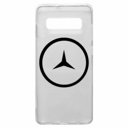 Чехол для Samsung S10+ Mercedes new logo - PrintSalon