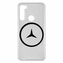 Чехол для Xiaomi Redmi Note 8 Mercedes new logo - PrintSalon