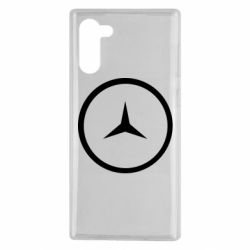 Чехол для Samsung Note 10 Mercedes new logo - PrintSalon