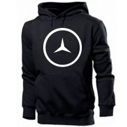 Мужское худи Mercedes new logo - PrintSalon