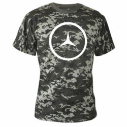 Камуфляжная футболка Mercedes new logo - PrintSalon