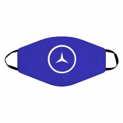 Маска многоразовая Mercedes new logo - PrintSalon