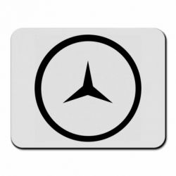 Коврик для мыши Mercedes new logo - PrintSalon