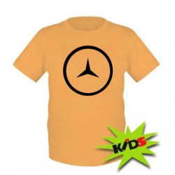 Детская футболка Mercedes new logo - PrintSalon