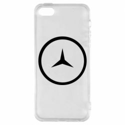 Чехол для iPhone5/5S/SE Mercedes new logo - PrintSalon