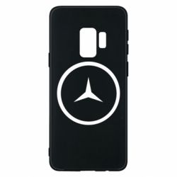 Чехол для Samsung S9 Mercedes new logo - PrintSalon