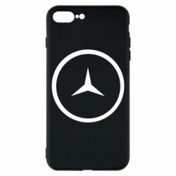 Чехол для iPhone 8 Plus Mercedes new logo - PrintSalon