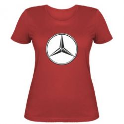 Женская футболка Mercedes - PrintSalon
