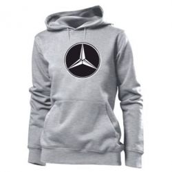 Женское худи Mercedes - PrintSalon