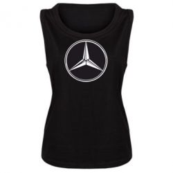 Женская майка Mercedes - PrintSalon