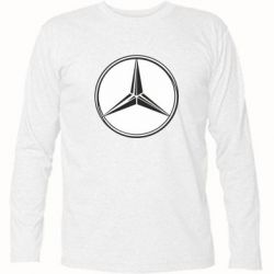 Футболка с длинным рукавом Mercedes - PrintSalon