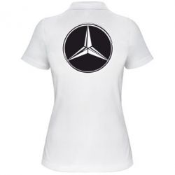 Женское поло Mercedes - PrintSalon