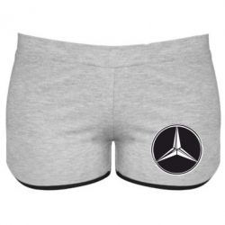 Женские шорты Mercedes - PrintSalon