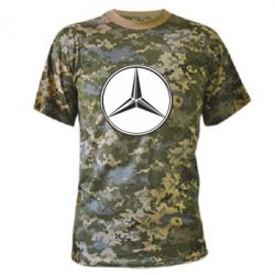 Камуфляжная футболка Mercedes - PrintSalon