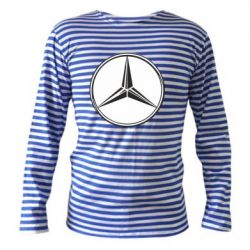 Тельняшка с длинным рукавом Mercedes - PrintSalon
