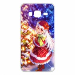 Чохол для Samsung J3 2016 Merry Christmas anime girl - PrintSalon
