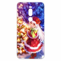 Чохол для Meizu Note 8 Merry Christmas anime girl - PrintSalon
