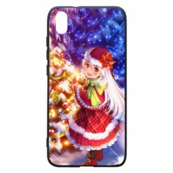 Чохол для Xiaomi Redmi 7A Merry Christmas anime girl - PrintSalon