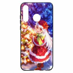 Чохол для Huawei P30 Lite Merry Christmas anime girl - PrintSalon