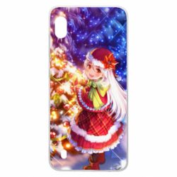 Чохол для Samsung A10 Merry Christmas anime girl - PrintSalon