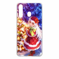 Чохол для Samsung A60 Merry Christmas anime girl - PrintSalon