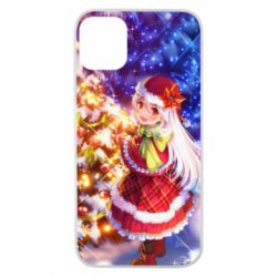 Чохол для iPhone 11 Pro Merry Christmas anime girl - PrintSalon