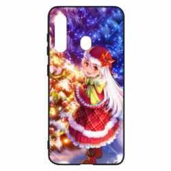 Чохол для Samsung M40 Merry Christmas anime girl - PrintSalon