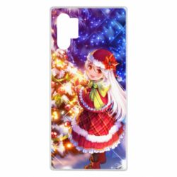 Чохол для Samsung Note 10 Plus Merry Christmas anime girl - PrintSalon