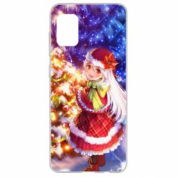 Чохол для Samsung A31 Merry Christmas anime girl - PrintSalon